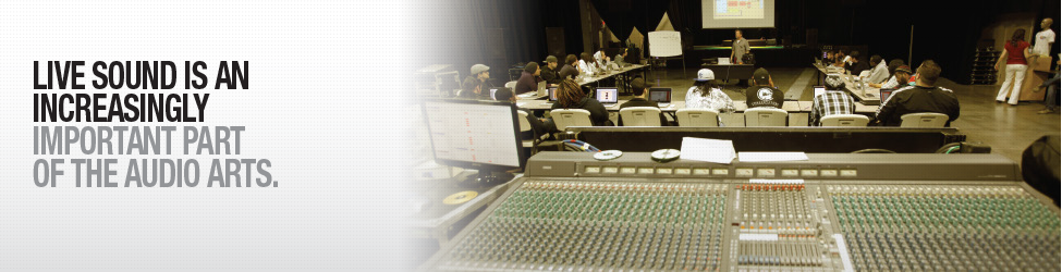 Live sound is an increasingly important part of the audio arts.