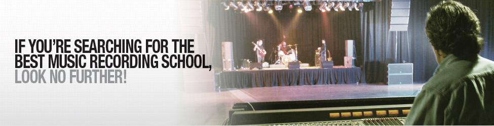 If you're searching for the best music recording school, look no further!