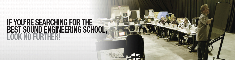 if you're searching for the best sound engineering school, look no further!